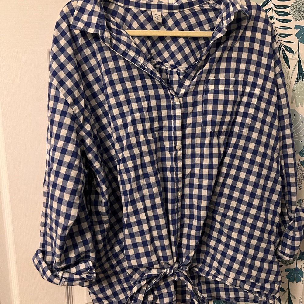 Torrid plaid button down 2X